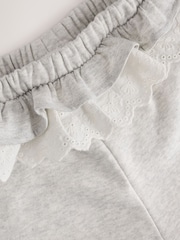 Grey Frill Waist Barrel Leg Trousers (3mths-7yrs) - Image 7 of 8