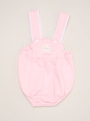 Rock-A-Bye Baby Boutique Pink Star Romper and Hat Outfit Set - Image 3 of 5