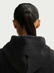 Nike Black Studio Fleece Plush Full-Zip Hoodie - Image 5 of 5