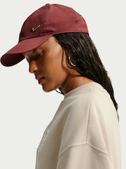 Nike Cream Studio Fleece Oversized Cropped Long-Sleeve Crew T-Shirt - Image 4 of 6