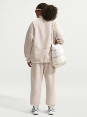 Nike Cream Sportswear Oversized Fleece Long-Sleeve Fleece - Image 4 of 6