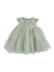 Mamas & Papas Green Mesh Dress - Image 2 of 2