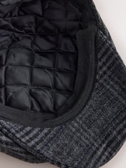 Grey Check Bakerboy Hat - Image 6 of 6
