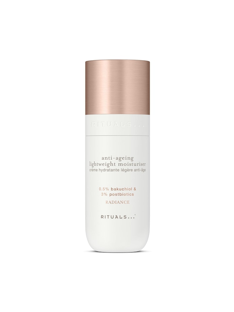 Rituals Anti-Ageing Lightweight Moisturiser 0.5% Bakuchiol + 3% Postbiotics 50ml - Image 1 of 5 Rituals Anti-Ageing Lightweight Moisturiser 0.5% Bakuchiol + 3% Postbiotics 50ml - Image 1 of 5