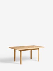 Light Natural Hayford Herringbon 4 to 6 Seater Extending Dining Table - Image 8 of 10