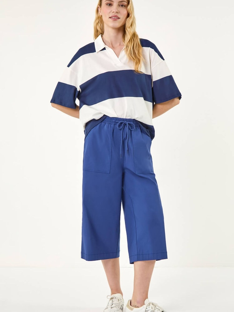 Roman Drawcord Beng Culottes Trousers - Imagen 2 de 5