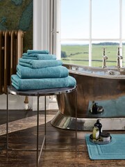 Christy Denim Luxe Heavyweight 100% Turkish Cotton Towel - Image 1 of 4