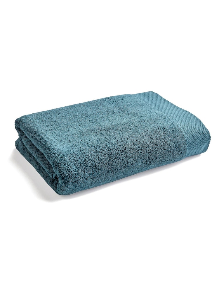 Christy Denim Luxe Heavyweight 100% Turkish Cotton Towel - Image 4 of 4