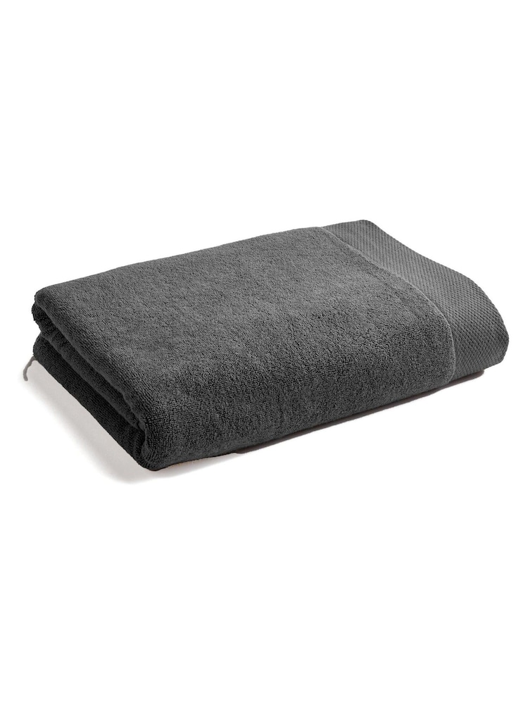 Christy Soot Luxe Heavyweight 100% Turkish Cotton Towel - Image 3 of 3