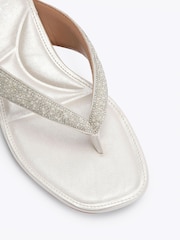 Carvela White Portici Sandals - Image 4 of 4