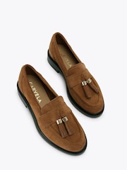 Carvela Brown Lavoro Loafer Shoes - Image 2 of 5