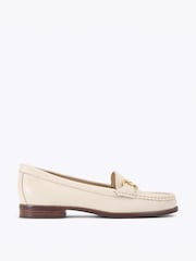Carvela Comfort Cream Wide Fit London Click Leather Shoes - Image 3 of 5