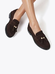 Carvela Dark Brown Lavoro Loafer Shoes - Image 1 of 5
