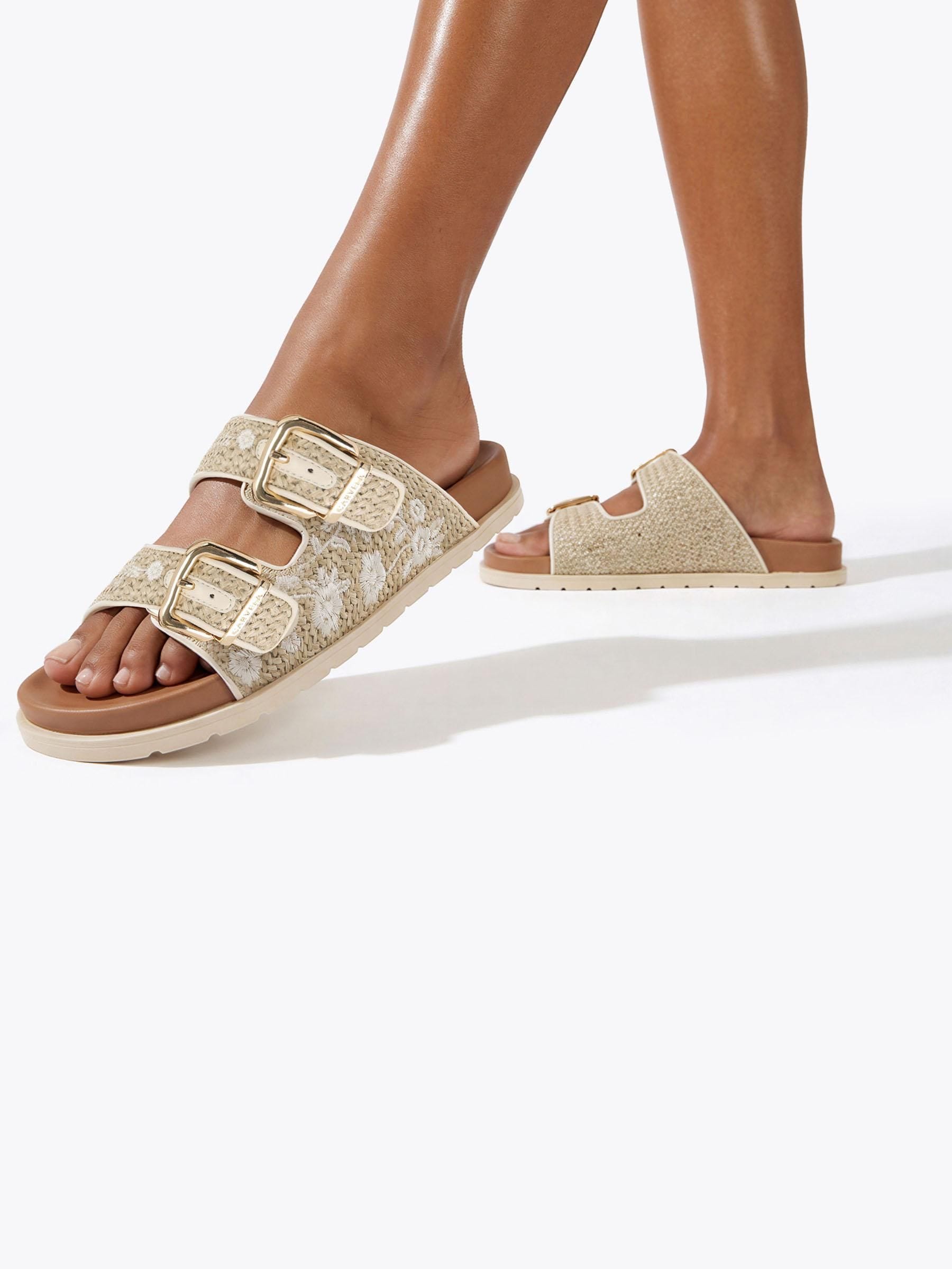 Buy Carvela Natural Selena Sandals from Next USA