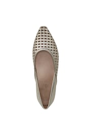 Vionic Gold Gracia Woven Regular Fit Arch Support Ballet Flats - Image 5 of 7