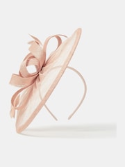 Accessorize Bow Feather Disc Fascinator - Bild 1 von 3