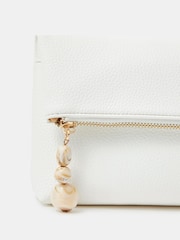 Accessorize White Fold-Over Clutch Bag - Image 2 of 3