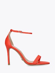 Steve Madden Orange Tecy Leather Sandals - Image 1 of 4