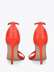 Steve Madden Orange Tecy Leather Sandals - Image 3 of 4