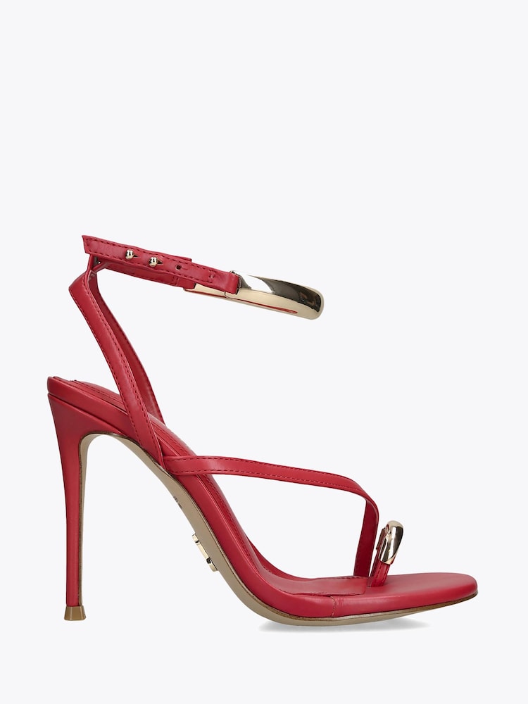 Steve Madden Red Tia Sandals - Image 1 of 4