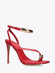 Steve Madden Red Tia Sandals - Image 4 of 4