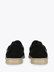 Steve Madden Black Portland Suede Loafers - Image 4 of 4