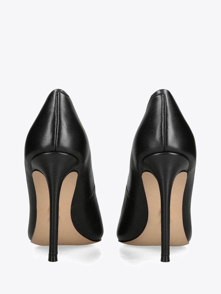 Steve Madden Black Thrive Leather Shoes - Image 4 of 4 Steve Madden Black Thrive Leather Shoes - Image 4 of 4