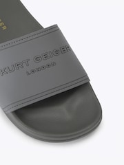 KG Kurt Geiger Grey Slider Sandals - Image 3 of 3