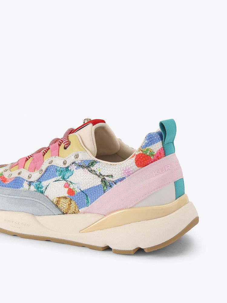 Kurt Geiger London Pink Sporty Trainers - Image 5 of 5