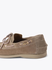 Kurt Geiger London Brown Somerville Boat Shoes - Image 3 of 4