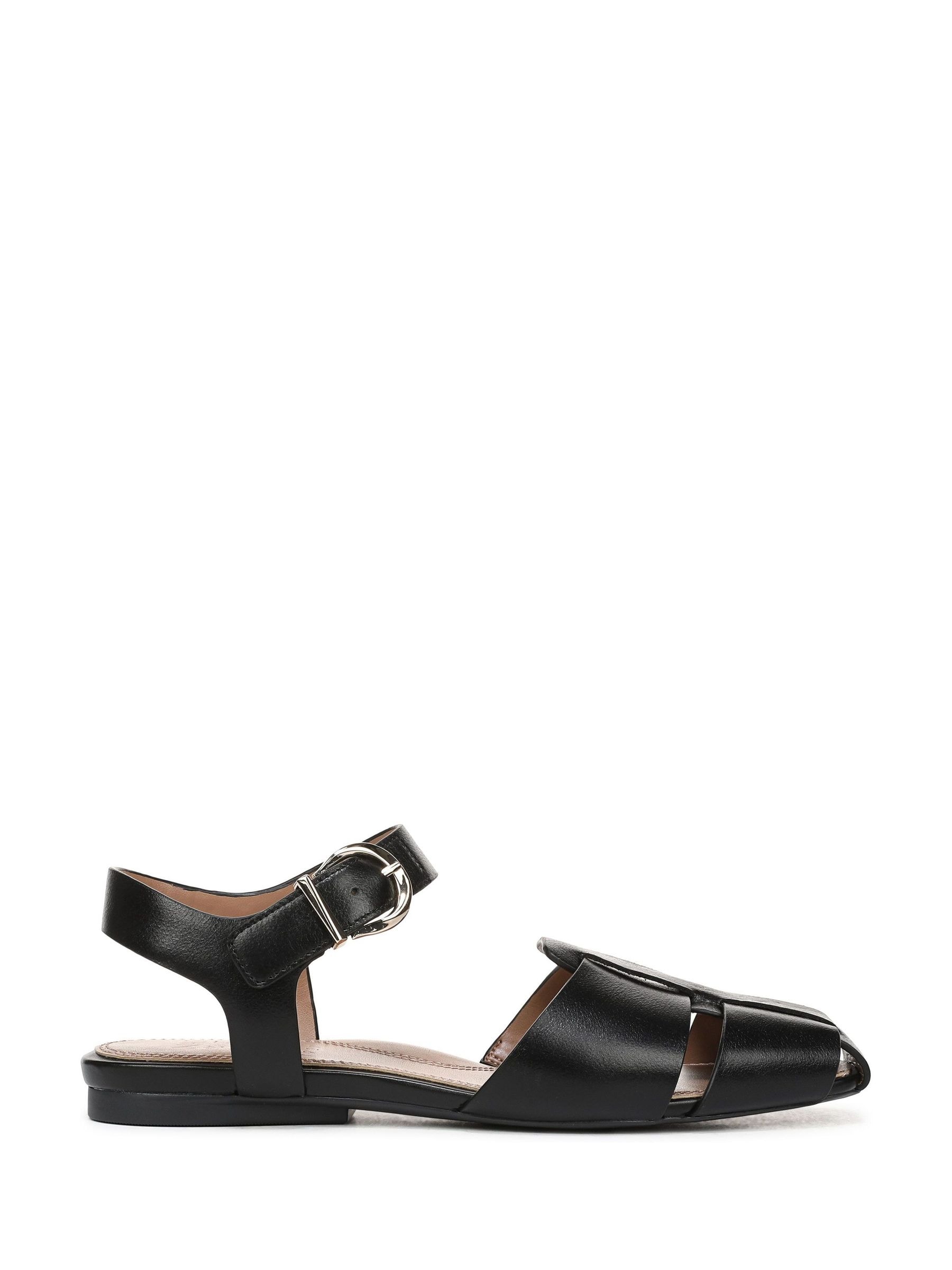 Buy Naturalizer Black Cleo Regular Fit Strappy Sandals from Next USA