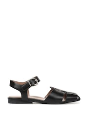 Naturalizer Black Cleo Regular Fit Strappy  Sandals - Image 1 of 7