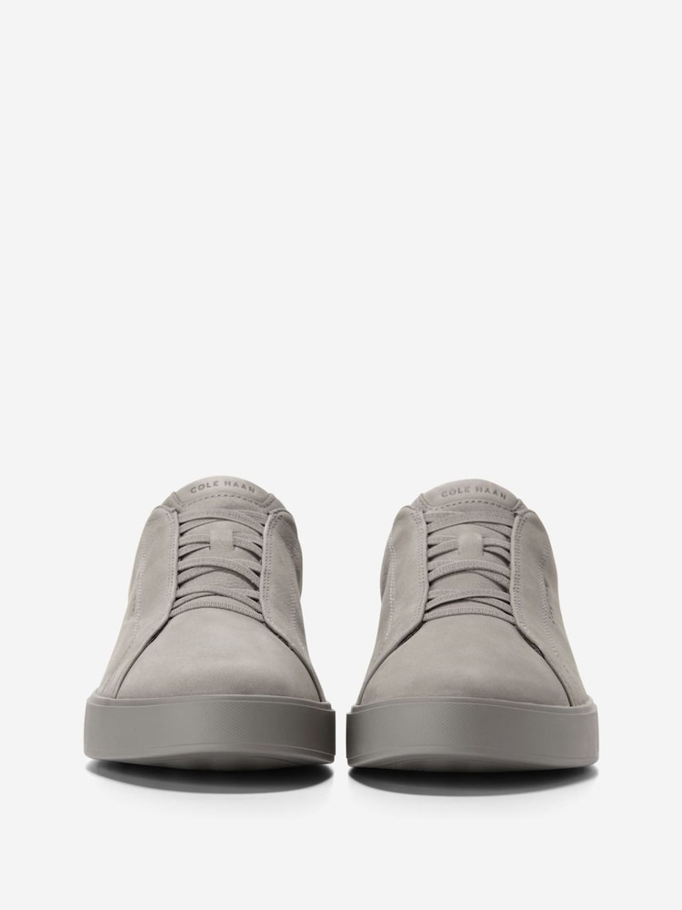 Cole Haan Grey Grandpro Luxe Slip On Trainers - Image 2 of 6