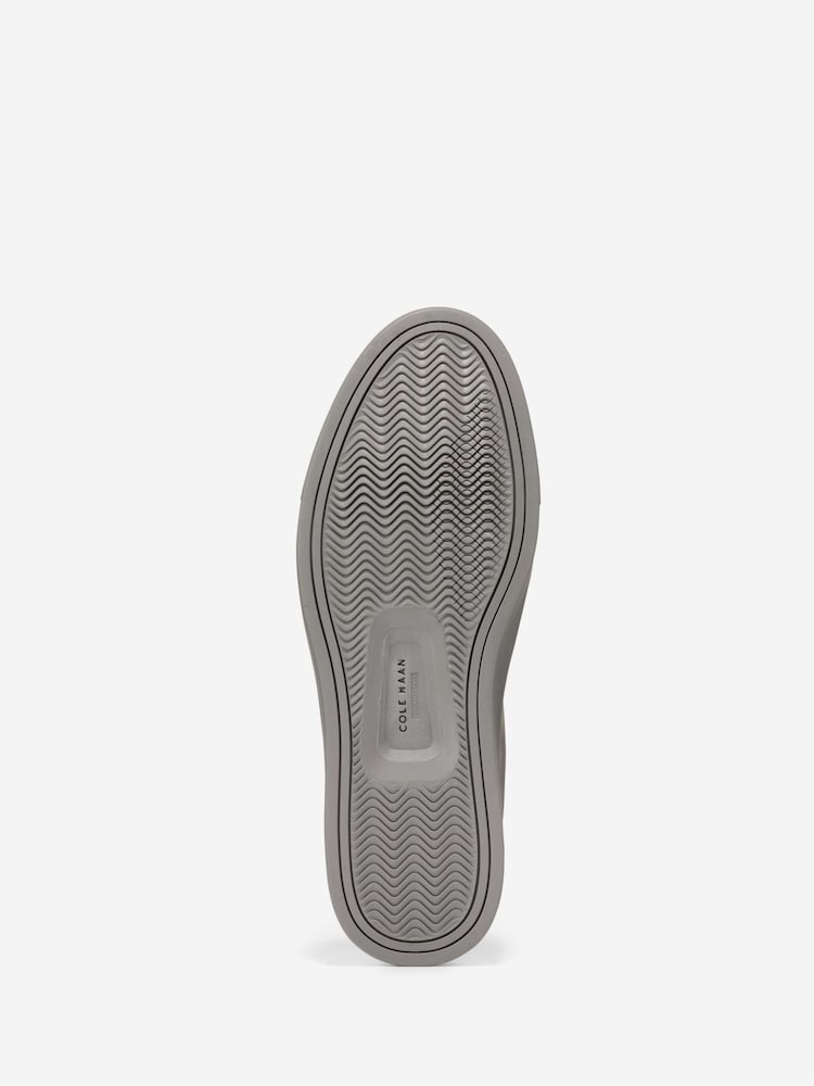 Cole Haan Grey Grandpro Luxe Slip On Trainers - Image 6 of 6
