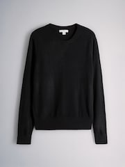 The Set 3 Pack Soft Knit Crew Neck Long Sleeve Jumpers Antique White/Nouvean Navy/Black - Image 6 of 10