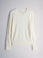 The Set 3 Pack Soft Knit Crew Neck Long Sleeve Jumpers Antique White/Nouvean Navy/Black - Image 8 of 10
