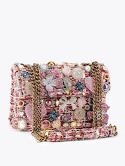 Kurt Geiger London Pink Medium Kensington Bag - Image 2 of 5