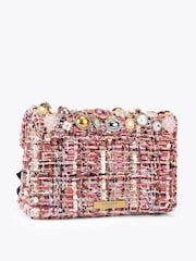Kurt Geiger London Pink Medium Kensington Bag - Image 3 of 5