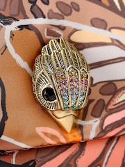 Kurt Geiger London Brown Kensington Knot Shoulder Bag - Image 4 of 5