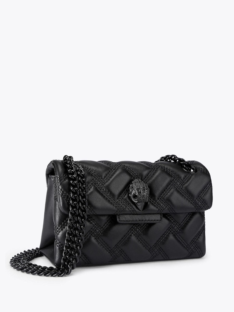 Kurt Geiger London Black Kensington Drench 17 Bag - Image 2 of 5