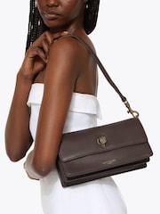 Kurt Geiger London Brown Sloane Soft Shoulder Bag - Image 1 of 5