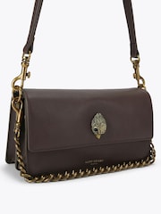 Kurt Geiger London Brown Sloane Soft Shoulder Bag - Image 3 of 5