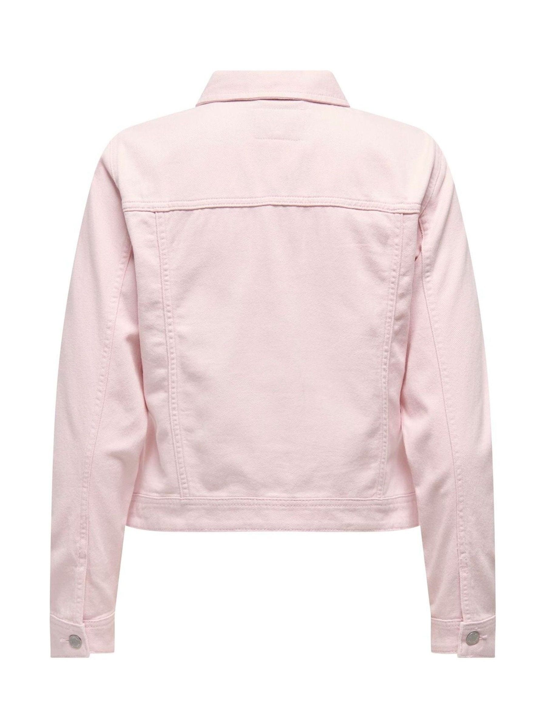 Buy ONLY Pink Comfort Stretch Classic Denim Jacket from Next USA
