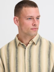Blend Green Bobby Stripe Shirt - Image 4 of 8