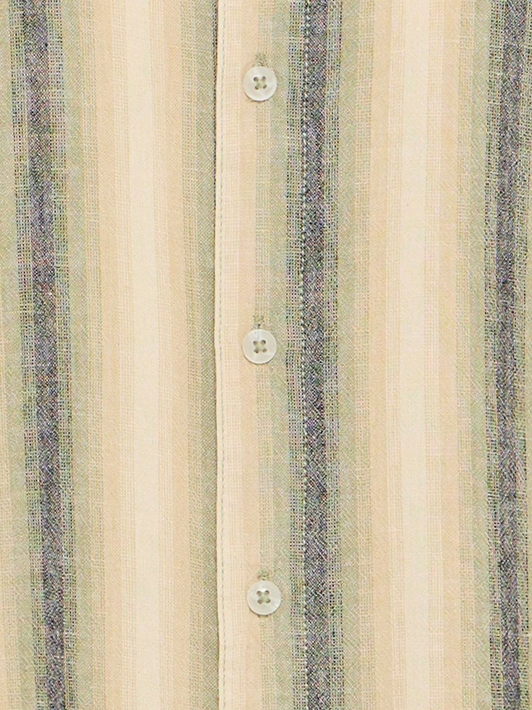 Blend Green Bobby Stripe Shirt - Image 8 of 8