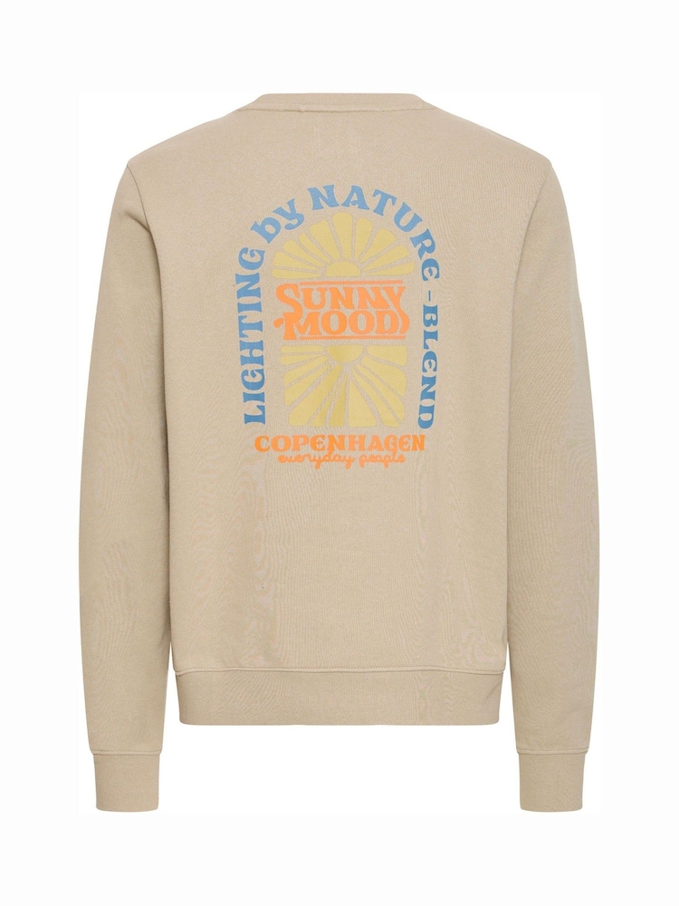Blend Natural Sun Natur Sweatshirt - Image 5 of 5 Blend Natural Sun Natur Sweatshirt - Image 5 of 5