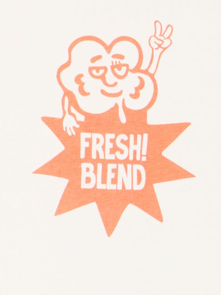 Blend White Watermelon T-Shirt - Image 8 of 8