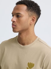 Blend Natural Sun Flower T-Shirt - Image 6 of 9