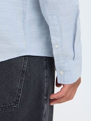 Blend Blue Daris Slub Shirt - Image 5 of 8