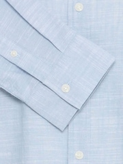 Blend Blue Daris Slub Shirt - Image 8 of 8